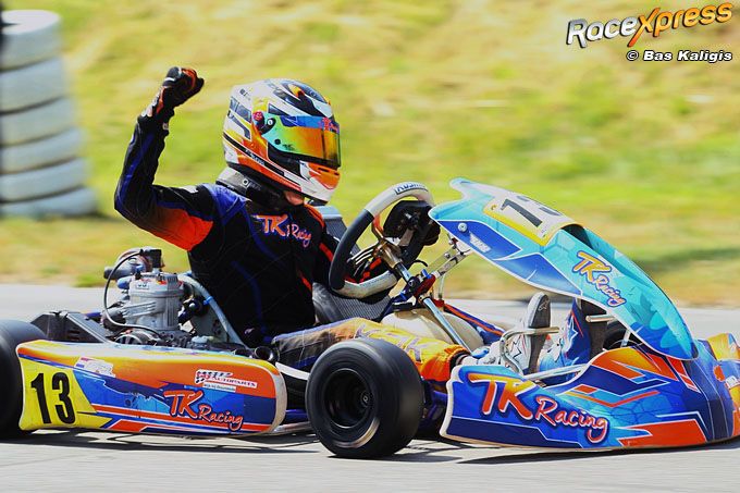 Milan Kok wint IAME X30 Benelux op Spa Francorchamps