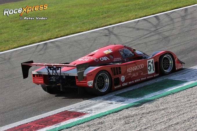 Monza Hans-Jorg_HYBNER_PORSCHE_962C_1991 RX foto Peter Vader