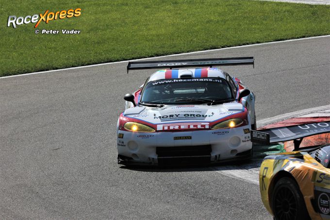Chrysler Viper GTS R Mike Hezemans Monza Historic RX foto Peter Vader