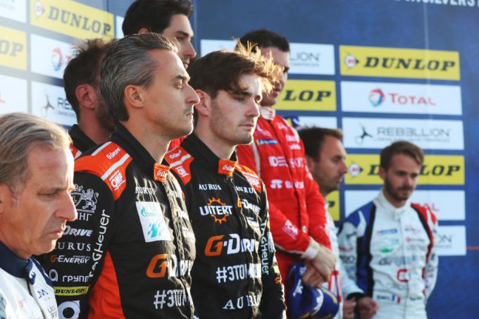 ELMS Silverstone podium Job van Uitert tweede