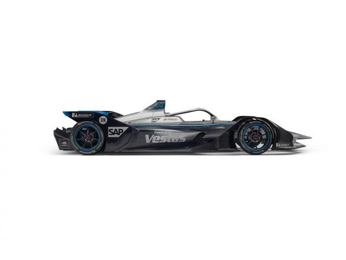Mercedes FormulaE zijkant
