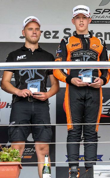 Podium Tijmen van der Helm