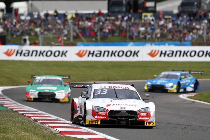 Vb DTM Nbring Audi aan de leiding