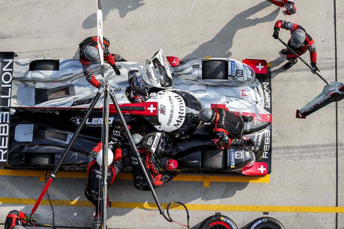 WEC Shanghai Rebellion pitstop