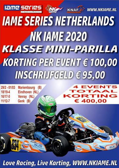 NK IAME SERIES NETHERLANDS