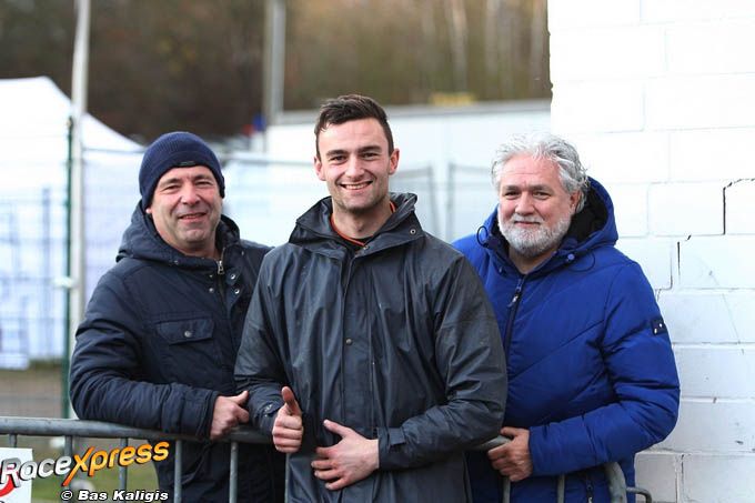 Jesse Smeets met zijn trouwe fans