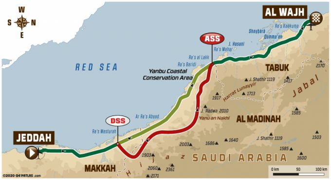 Dakar 2020 Stage 1