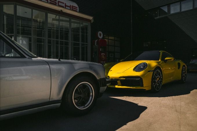 Porsche 911 Turbo S bekent kleur