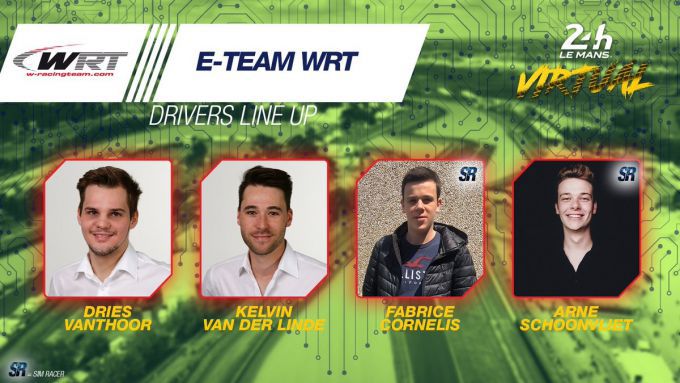 24H Mans Virtuelles E Team WRT