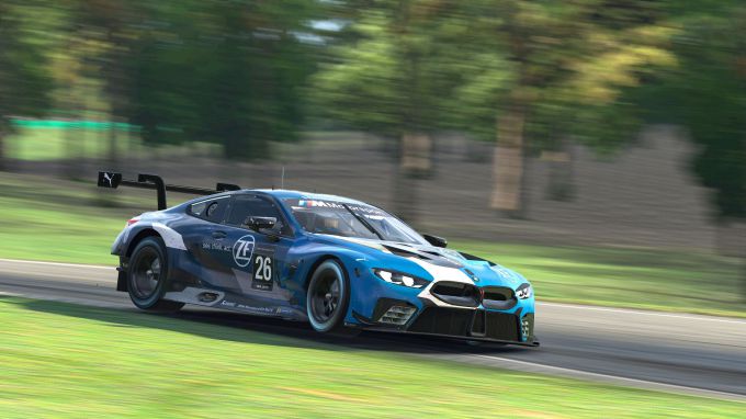BMW M8 GTE IMSA Virginia Raceway