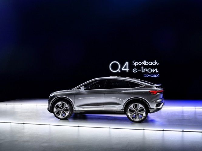 Audi Q4 Sportback e-tron concept blikt vooruit op morgen