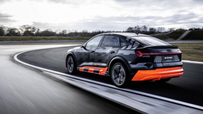 Audi quattro zet maatstaven in elektrisch rijden
