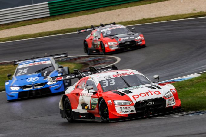 René Rast Audi RS 5 DTM racewinnaar Lausitzring