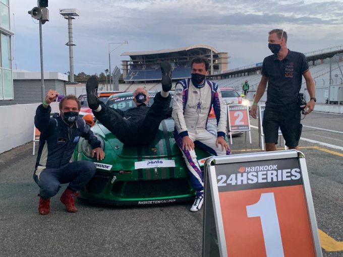 NKPP Racing by Bas Koeten Racing-Porsche 911-II Cup (Nr991 Bas Koeten Racing Gijs Bessem Harry Hilders Marcel van Berlo racewinnaar 16H Hockenheim