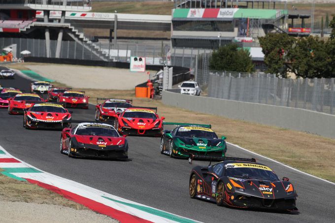 Ferrari Challenge Mugello Roger Grouwels 2