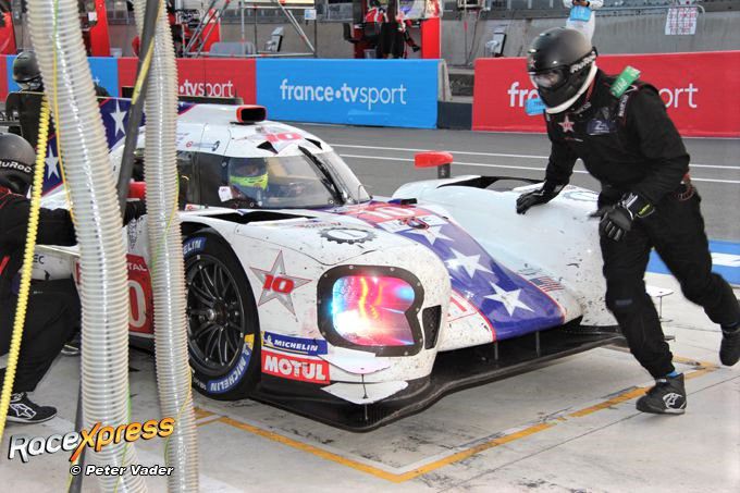 pitstop Le Mans 2018 Renger van der Zande DragonSpeed Oreca 07 Gibson RaceXpress foto Peter Vader