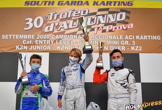 podium René Lammers in Lonato