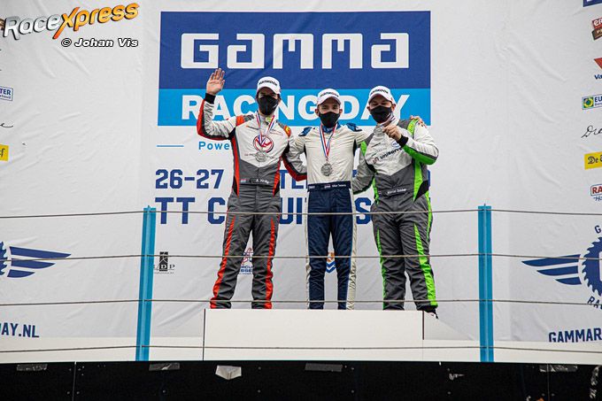 Milan Teekens podium