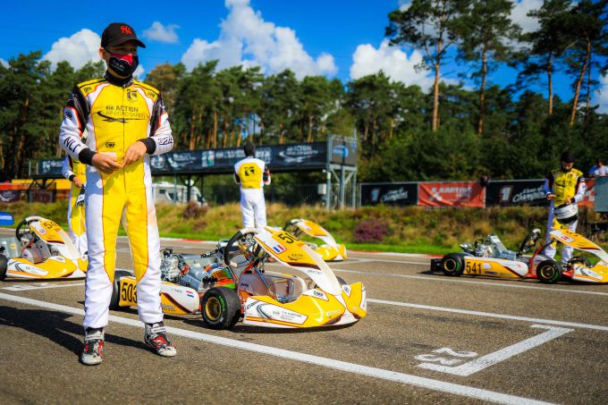 Tegenslag voor Jayden Thien bij FIA Karting Academy Trophy in Genk