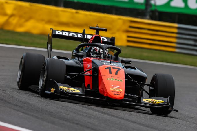 Gebrek aan topsnelheid houdt Richard Verschoor in Spa-Francorchamps van het podium