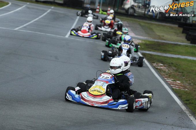 Mick Snippers aan de leiding