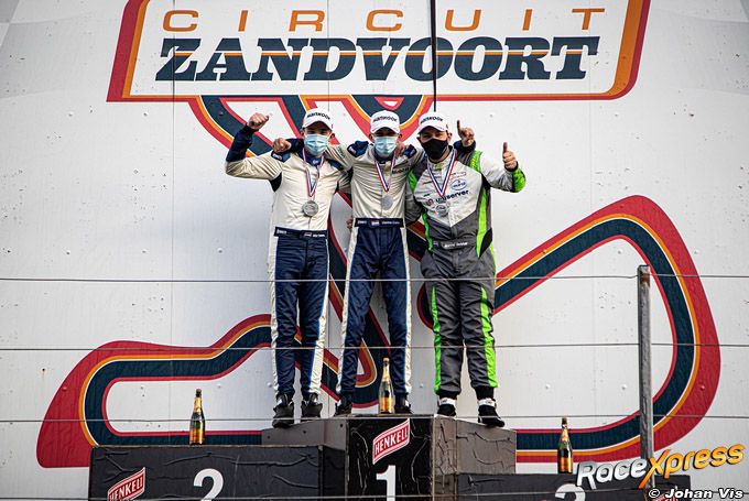 podium Maxime Oosten en Milan Teekens