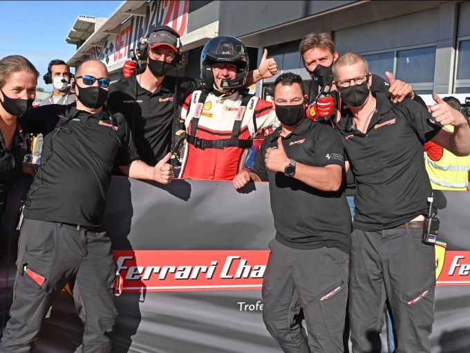 Roger Grouwels winnaar Coppa Shell Ferrari Challenge 6