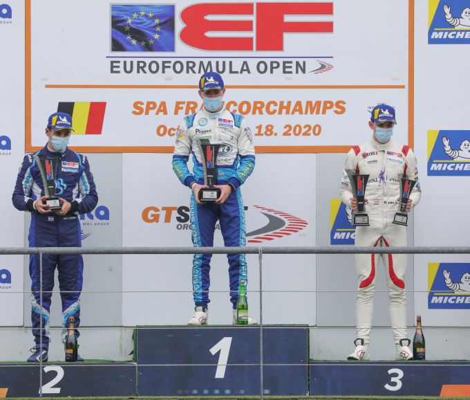 Glenn van Berlo podium