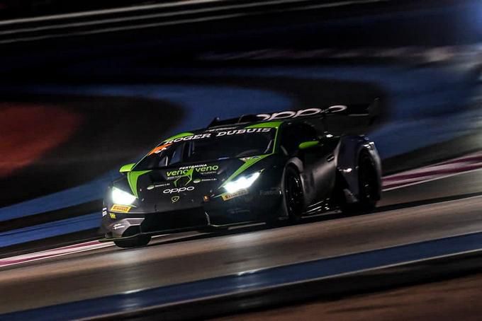 Autocoureurs Maxime Oosten en Milan Teekens maken indruk met de Lamborghini Huracán tijdens vuurdoop in Super Trofeo