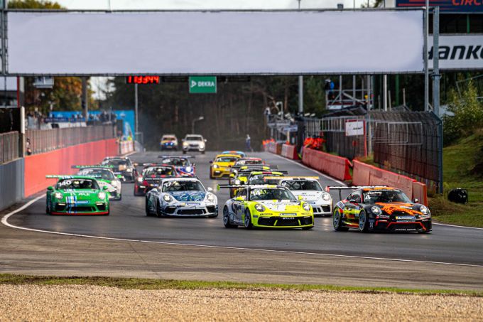 Start Zolder Porsche Carrera Cup Benelux
