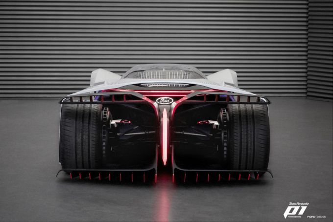 Race naar realiteit: extreme virtuele P1 raceauto van Team Fordzilla debuteert in de fysieke wereld