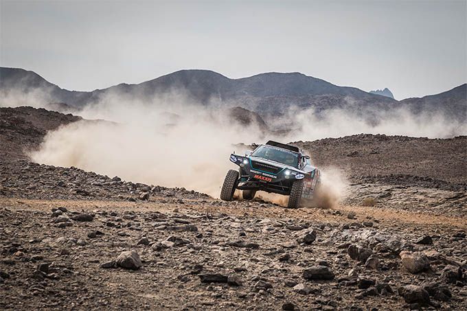 Tim en Tom Coronel in de Dakar 2021