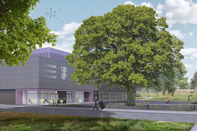 GordonMurrayGroup graphic building