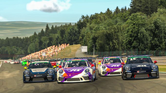 Porsche TAG Heuer Esports Supercup Spa Francorchamps maart 2021 3