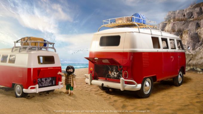 ‘Playmo Bulli’: Volkswagen T1 voor het eerst beschikbaar als PLAYMOBIL-miniatuur