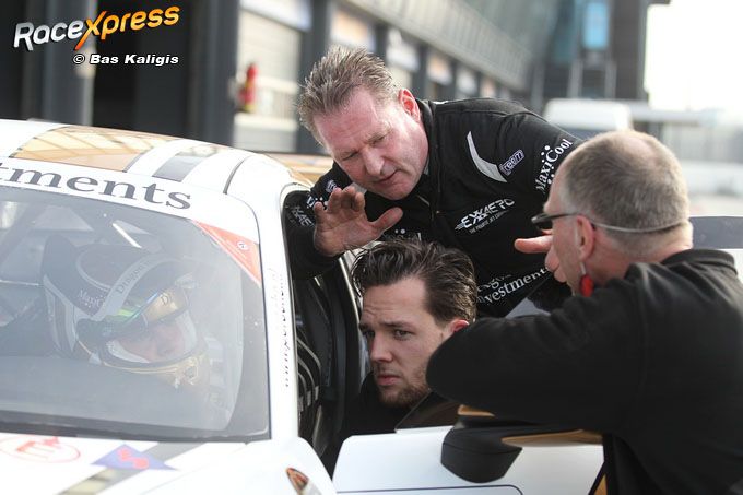 Jos Verstappen in de rol van coach van Thierry Vermeulen