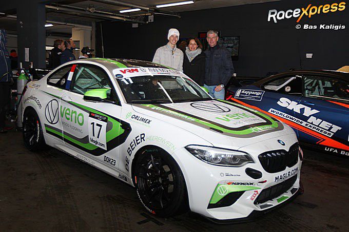 Maxime Oosten en familie BMW M2 Cup