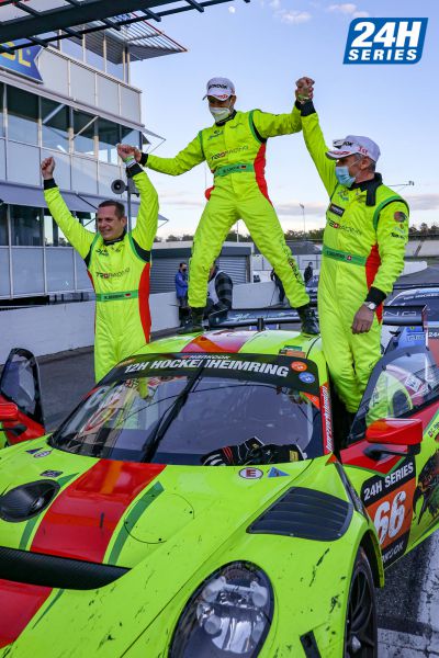 24H SERIES Hockenheim 2021 Haegeli by T2 Racing-Porsche 911 GT3 R Nr66 Pieder Decurtins Manuel Lauck  Marc Basseng