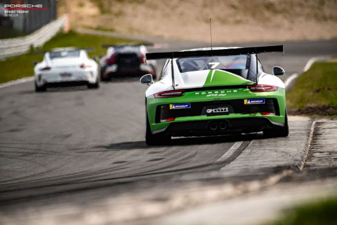Porsche Sprint Trophy Benelux Pinksterraces achterkant
