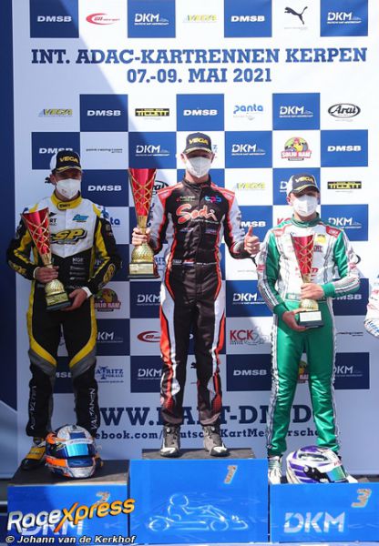 Podium Kris Haanen