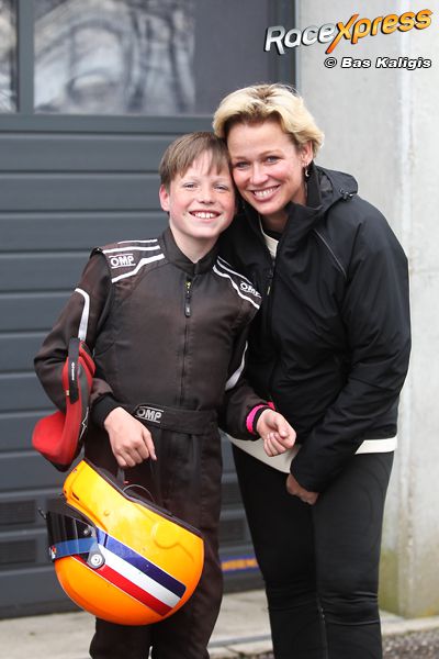 Rocco Coronel en moeder Paulien Coronel