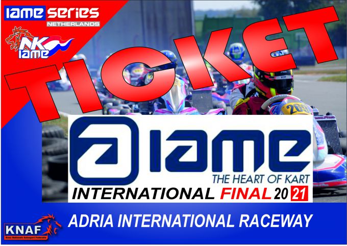 Tickets voor de IAME International Final 2021 te winnen bij eerste NK IAME op Mariembourg