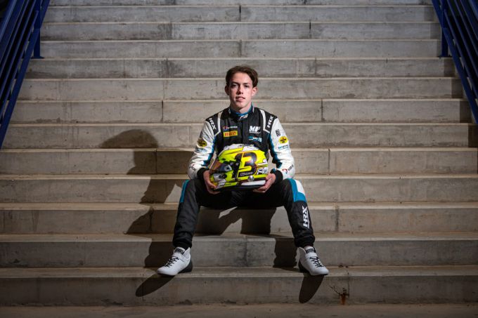 Autocoureur Tijmen van der Helm
