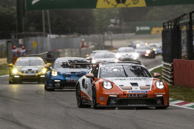 Porsche Carrera Cup Deutschland Monza Max van Splunteren niet onverdienstelijk naar een zesde plaats