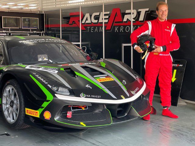 Ferrari Challenge Trofeo Pirelli circuit van Ricardo Tormo in Valencia Nigel Schoonewoerd 4