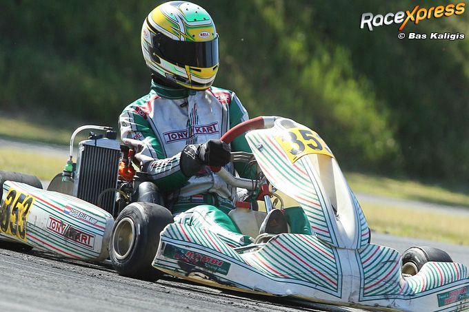 Lester Ellenkamp sterk naar podium