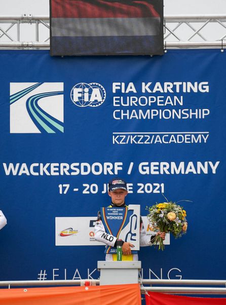 Reno Francot podium