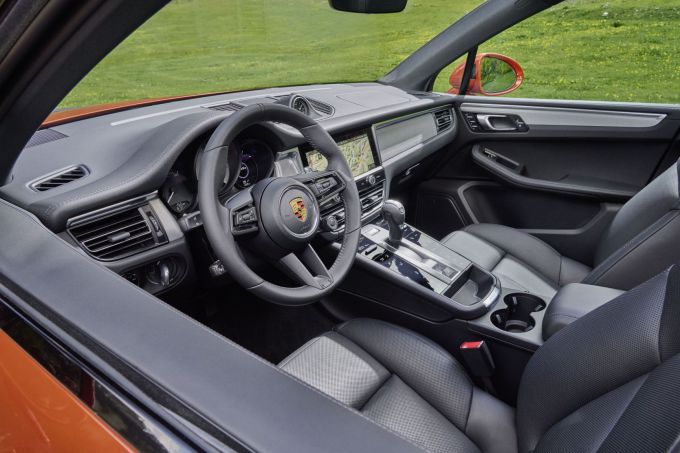 De nieuwe Porsche Macan 3 dashboard