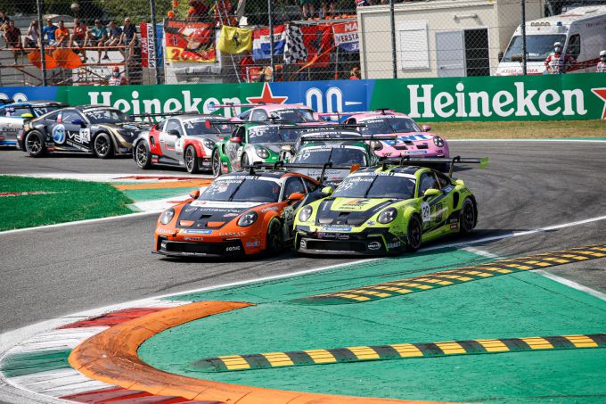 Porsche Mobil 1 Supercup Het was dringen dit jaar