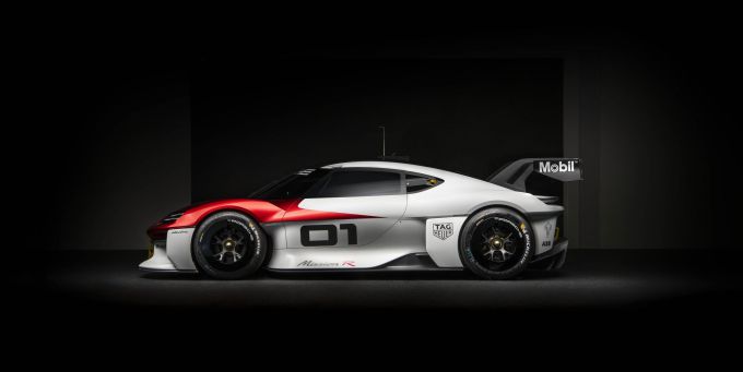 Porsche Mission R zijkant